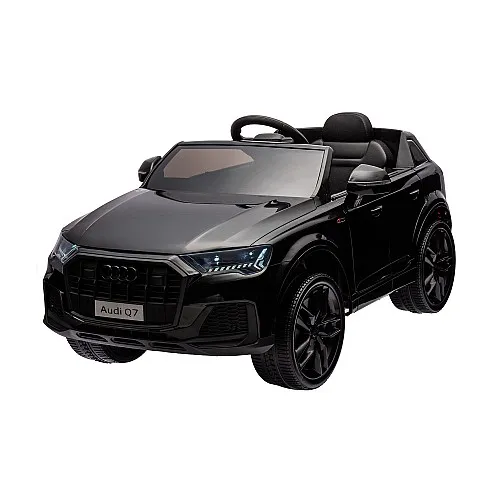 Kikkaboo Акумулаторна кола Licensed Audi Q7 2023 Black + батерия 12V/7AH