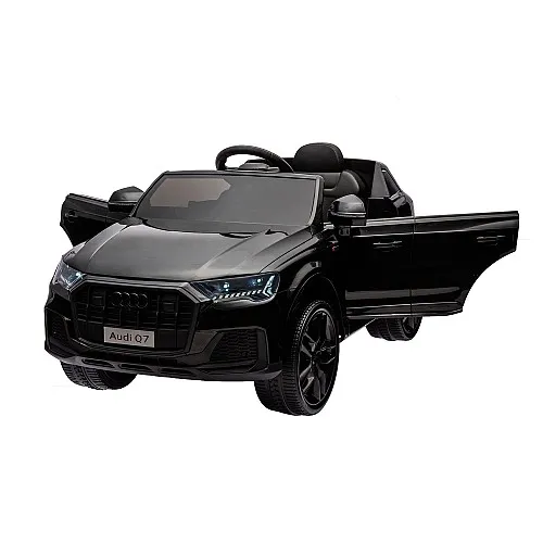 Kikkaboo Акумулаторна кола Licensed Audi Q7 2023 Black + батерия 12V/7AH