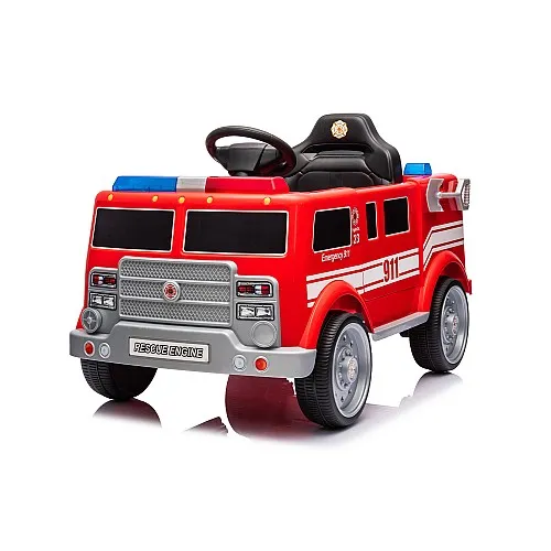 Kikkaboo Акумулаторна кола Little Fire Red + батерия 12V/4AH