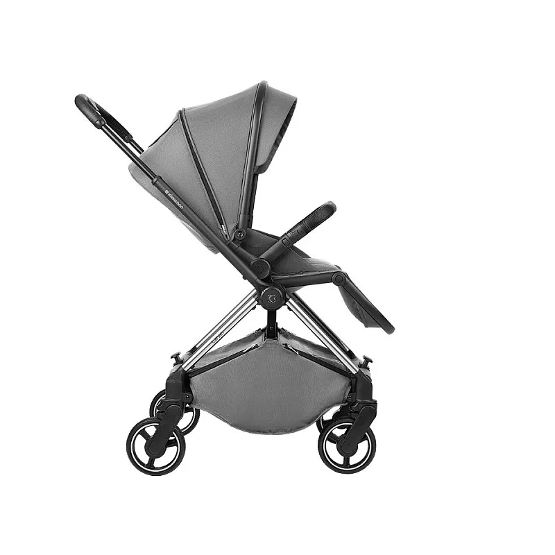 Kikkaboo Комбинирана количка 2в1 с кош за новородено Lanah Grey