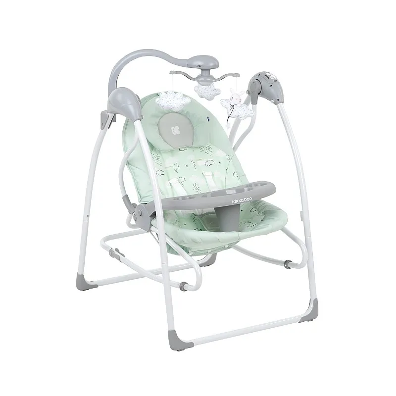 Kikkabo Електрическа люлка & Шезлонг Mia Stella Mint Kikkabo Електрическа люлка & Шезлонг Mia Stella Mint