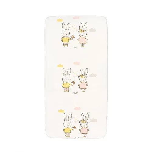 Kikkaboo Матрак Fantasia Plus 60x120x6см Rabbits in Love