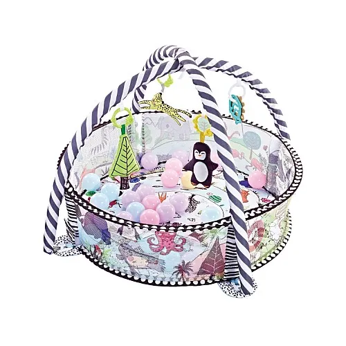 Kikkaboo Активна гимнастика с 30 топчета Animals World