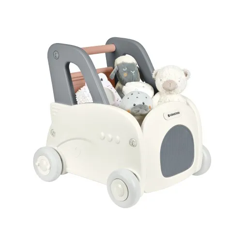 Kikkaboo Играчка за прохождане 4в1 Trolie 2 Grey