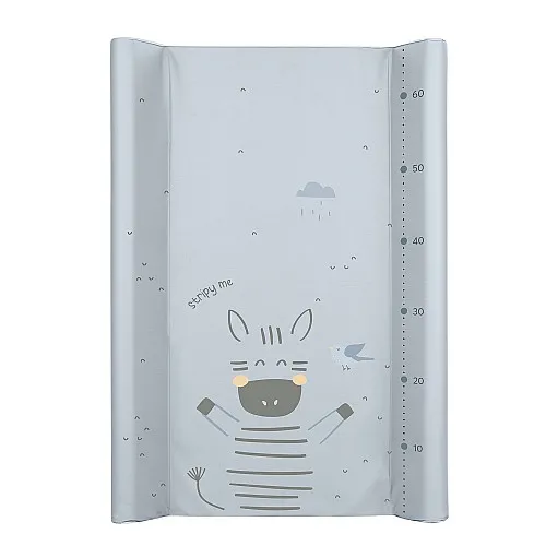 Kikkaboo Мека PVC подложка за повиване 50х70см Stripy Friends