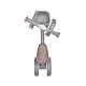 Kikkaboo Колело Ride-On Zipi Grey