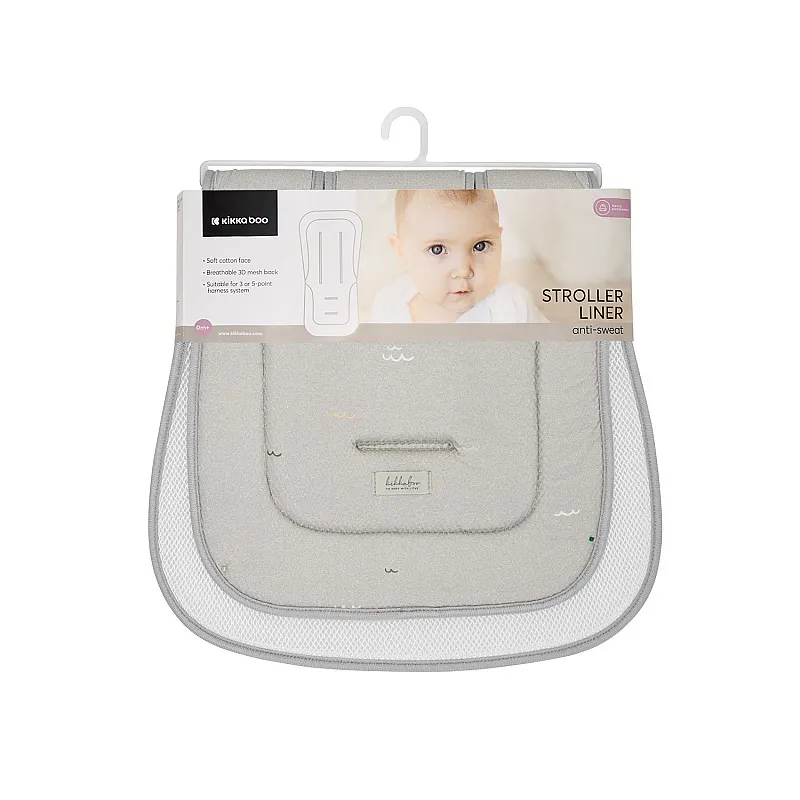 Kikkaboo Подложка за количка против изпотяване Seally Me