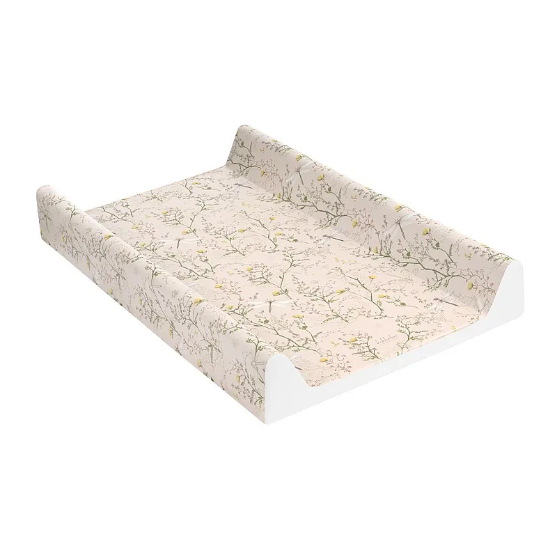 Kikkaboo Мека PVC подложка за повиване 50х70см Secret Garden Beige