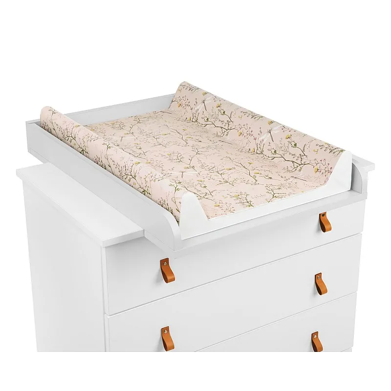 Kikkaboo Мека PVC подложка за повиване 50х70см Secret Garden Beige