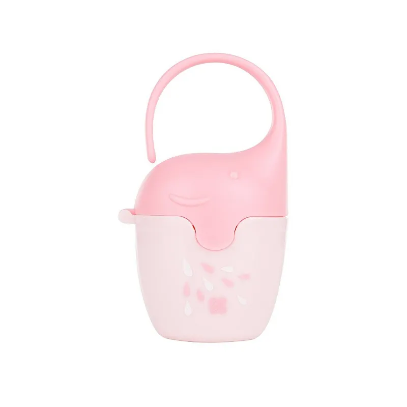 Kikkaboo Кутия за залъгалка Elephant Pink