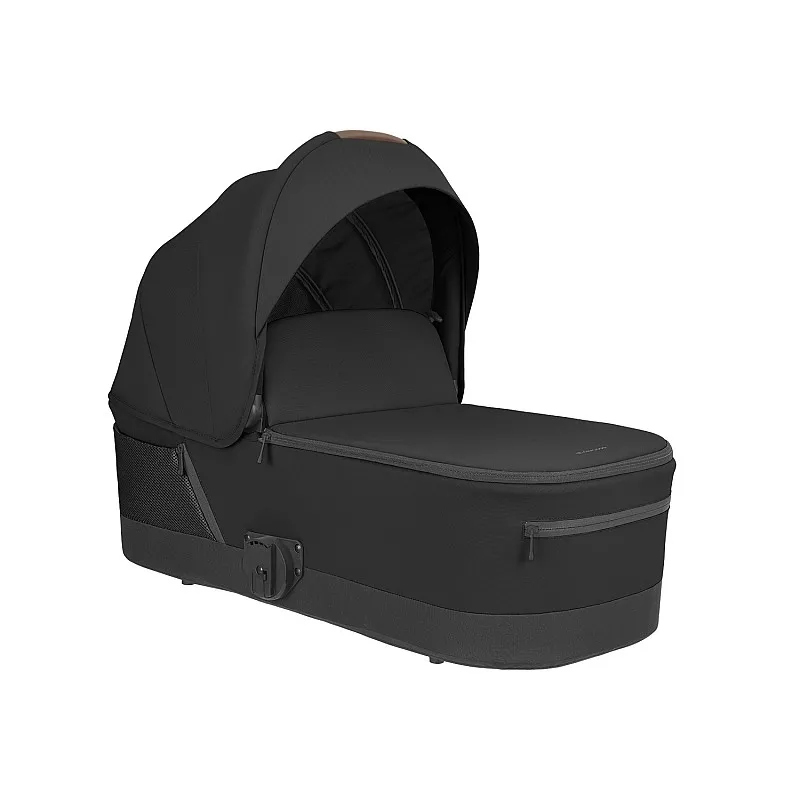 Kikkaboo Комбинирана количка 3в1 с кош за новородено Mia Black 2026