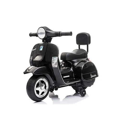 Kikkaboo Акумулаторен мотор licensed Vespa PX150 Black + батерия 6V4.5AH