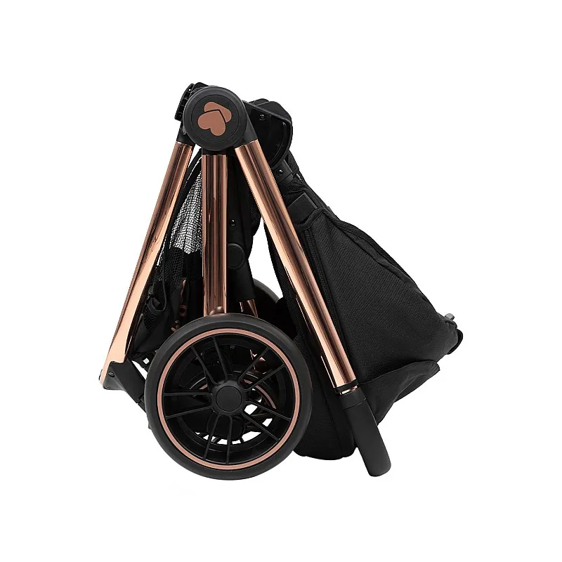 Kikkaboo Комбинирана количка 3в1 Vicenza Premium Black Kikkaboo Комбинирана количка 3в1 Vicenza Premium Black