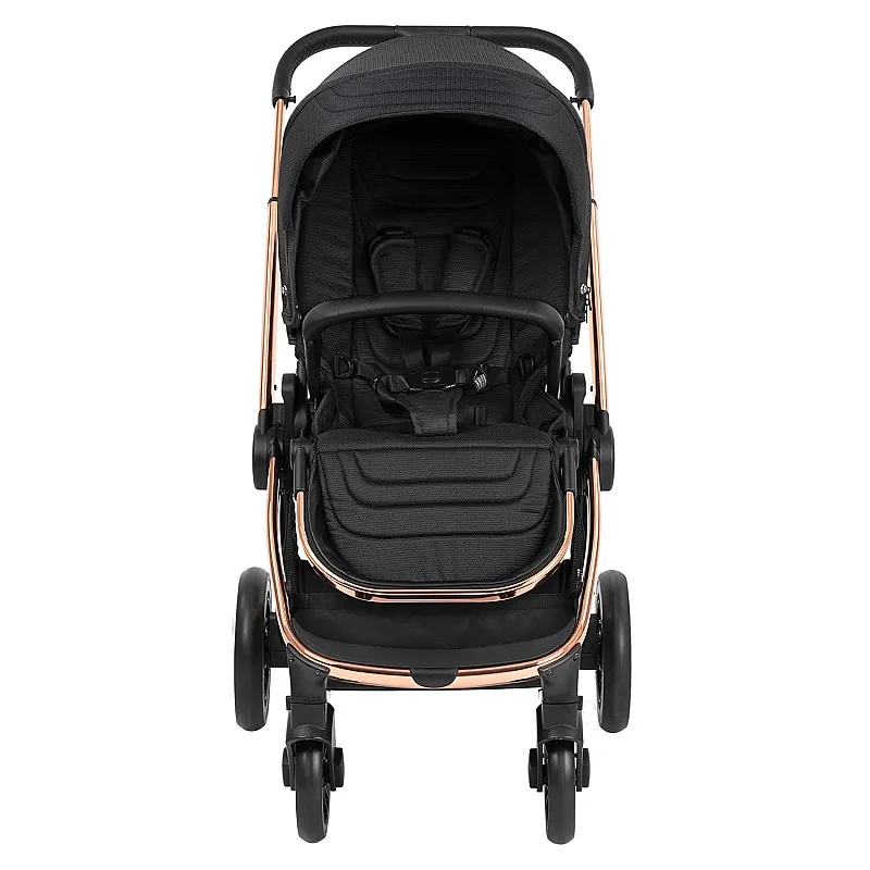 Kikkaboo Комбинирана количка 3в1 Vicenza Premium Black Kikkaboo Комбинирана количка 3в1 Vicenza Premium Black