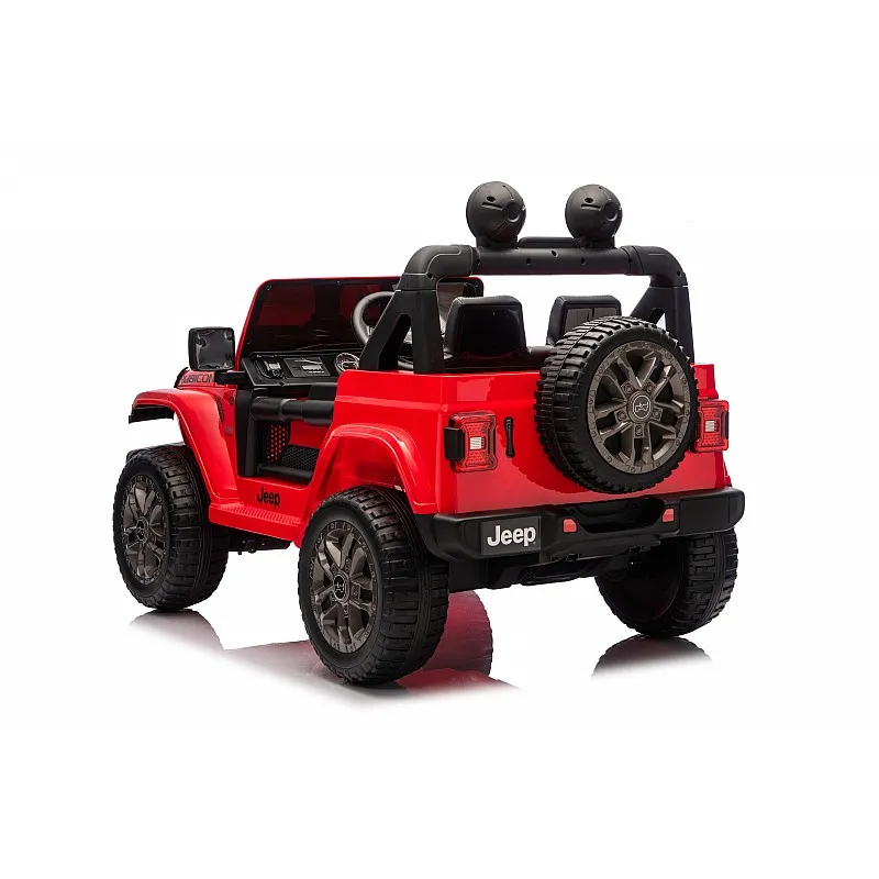 Kikkaboo Акумулаторен джип Licensed Jeep Wrangler Rubicon 392 Red