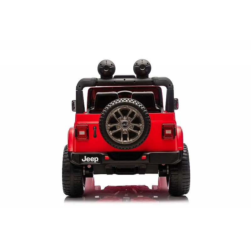Kikkaboo Акумулаторен джип Licensed Jeep Wrangler Rubicon 392 Red