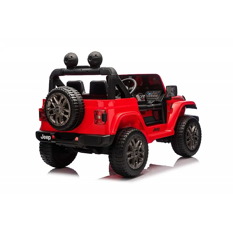 Kikkaboo Акумулаторен джип Licensed Jeep Wrangler Rubicon 392 Red