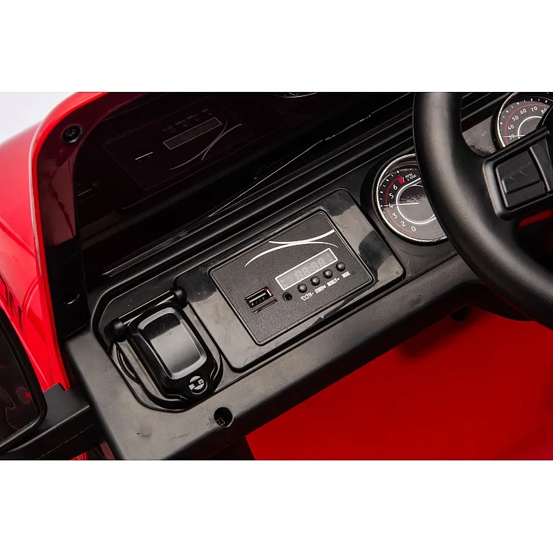 Kikkaboo Акумулаторен джип Licensed Jeep Wrangler Rubicon 392 Red