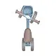 Kikkaboo Колело Ride-On Zipi Blue