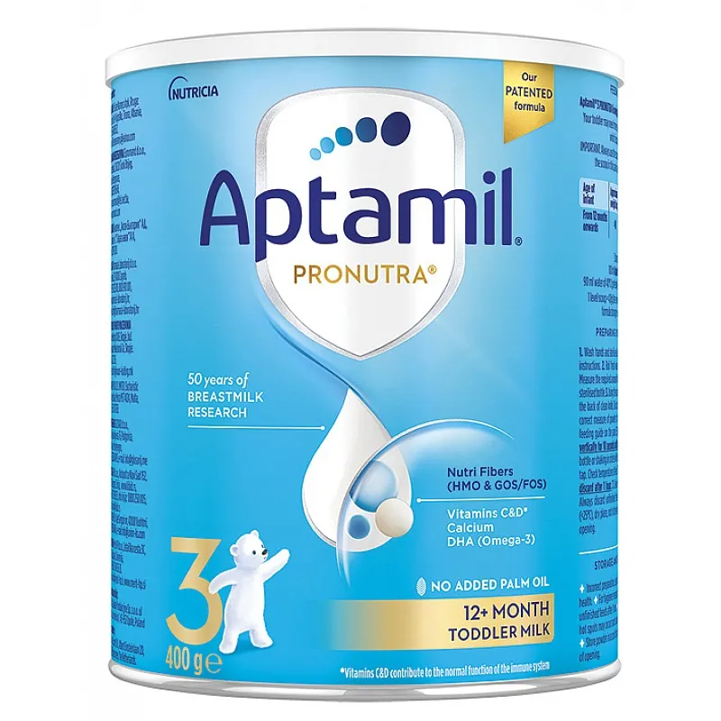 APTAMIL 3 мляко за малки деца 12м.+  400г