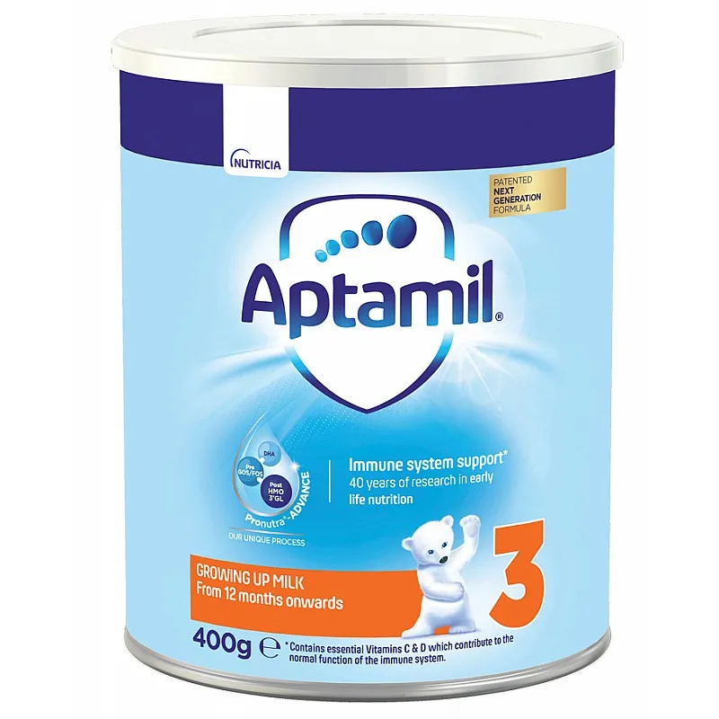 APTAMIL 3 мляко за малки деца 12м.+  400г