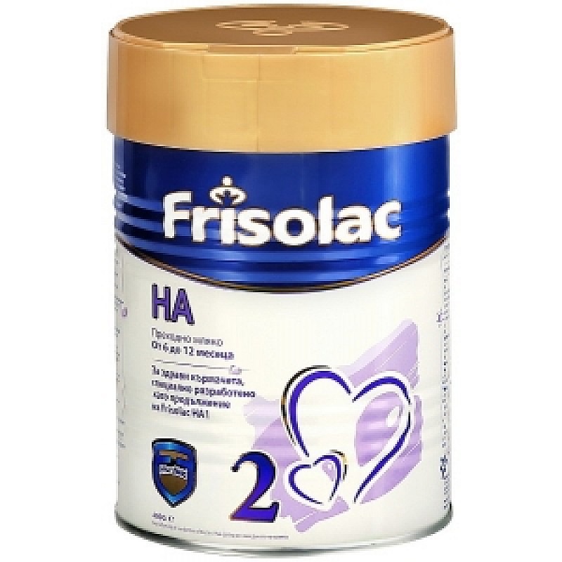FRISO H.A. 2 Преходно мляко 6м.+ 400г FRISOLAC H.A. 2 Преходно мляко 6м.+ 400г