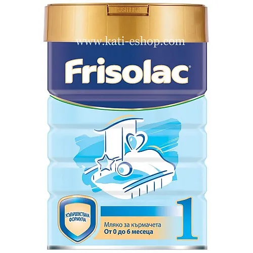 FRISOLAC 1 Мляко за кърмачета 0-6м. 400г