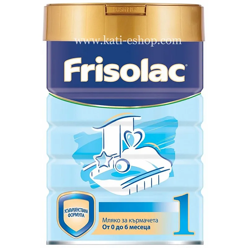 FRISOLAC 1 Мляко за кърмачета 0-6м. 400г