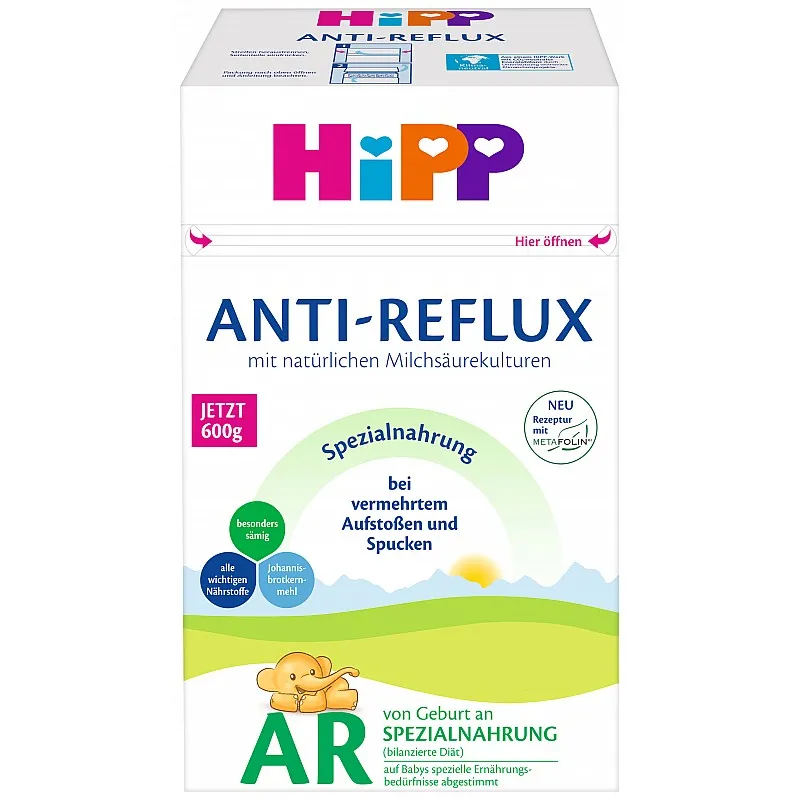 HiPP AR БИО специална храна за кърмачета 0м.+ 600г  