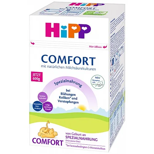 HiPP COMFORT специална храна за кърмачета 0м.+ 600г 