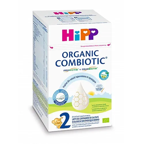 HiPP 2 Combiotic БИО преходно мляко 6-12м. 800г