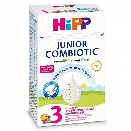 HiPP 3 Combiotic JUNIOR Мляко за малки деца 12м.+ 500г