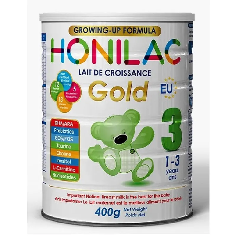 Honilac Gold 3 Адаптирано мляко 12м.+ 400г
