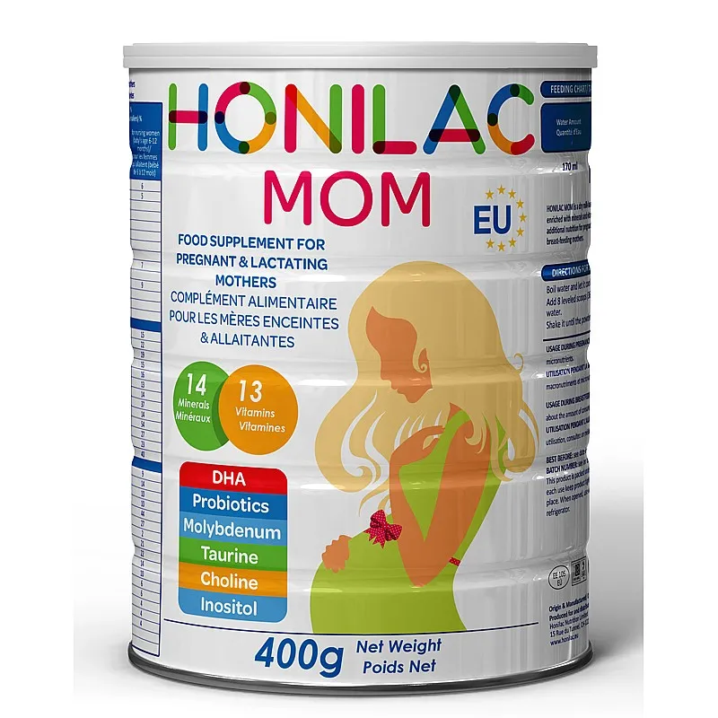 Honilac Mom Сухо мляко за допълнително хранене на бременни жени и кърмещи майки 400г