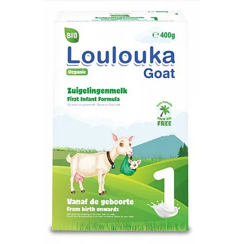 Loulouka БИО Първоначално козе мляко за кърмачета 0м. 400г