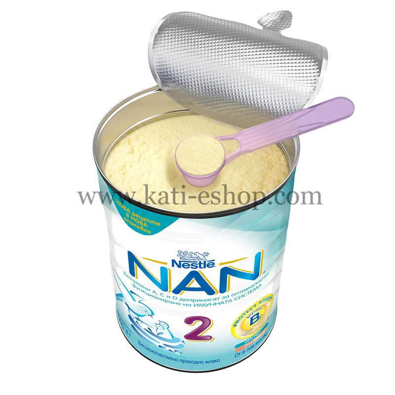 NAN 2 Преходно мляко 6-12м. 800г
