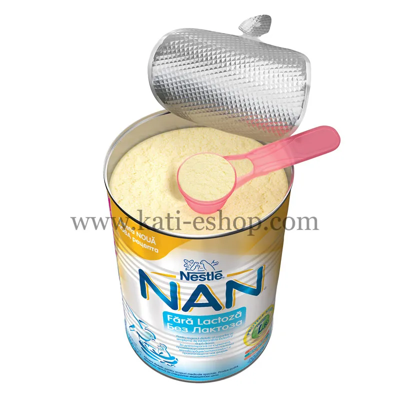 NESTLE NAN Lactose Free Адаптирано мляко 0м.+  400г