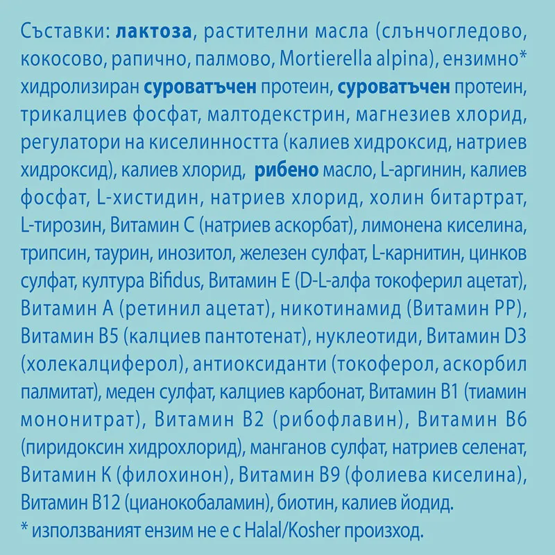 NAN H.A.1 Хипоалергенно мляко 0-6м. 400г