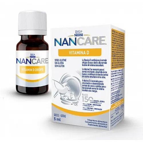 NAN Care Витамин D - капки за здрави кости и развитие на имунната система 10ml