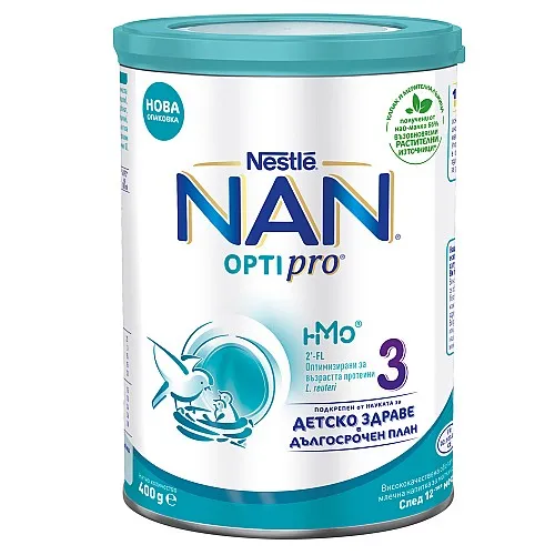 NESTLE NAN 3 Преходно мляко  12м.+ 400г