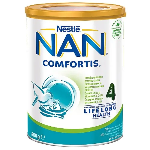 NESTLE NAN Comfortis 4 Висококачествeно преходно мляко 24м.+ 800г
