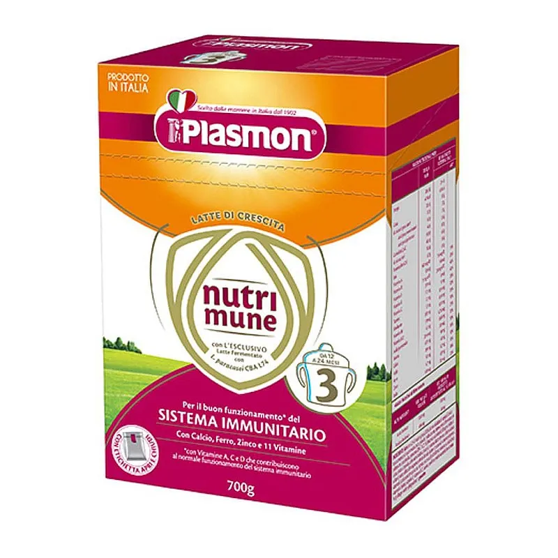 PLASMON Мляко за малки деца NUTRI-MUNE 3 12м+ 700г
