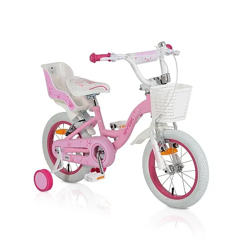 Byox Детски велосипед 14" Flower pinky