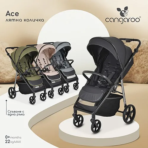 Cangaroo Лятна количкa Ace Cedar-green
