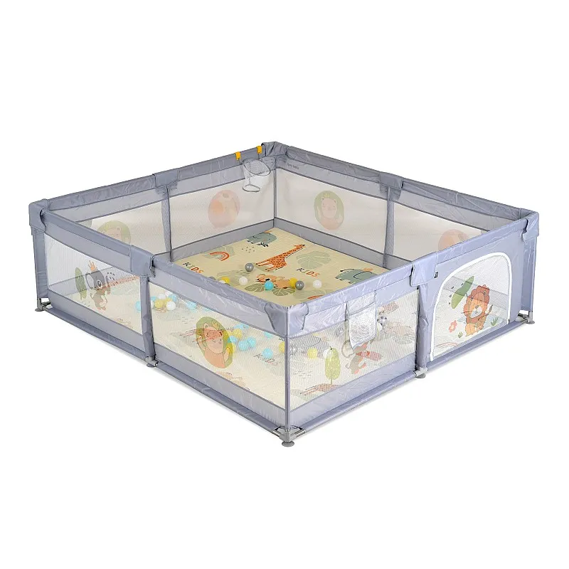 Moni Кошара GameZone 180*200 с аксесоари сив