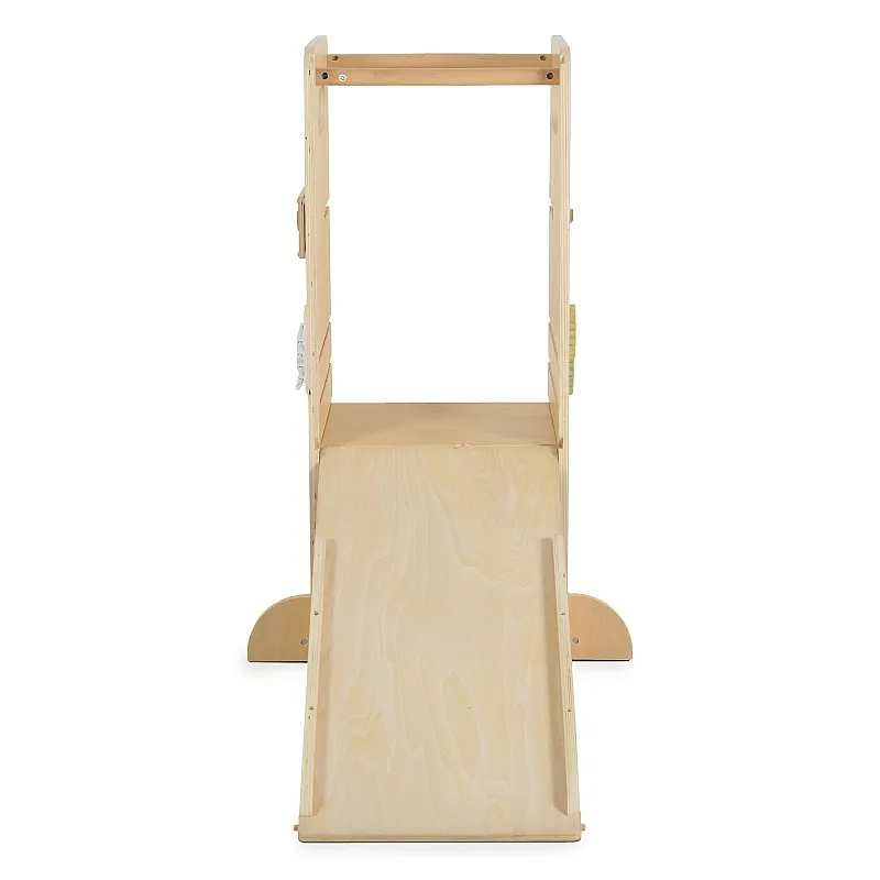 Moni Дървена обучителна кула 4 в 1 Big Ben