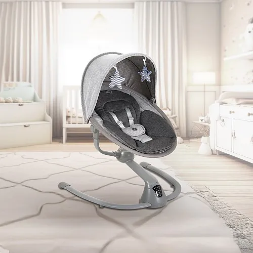 Cangaroo Електрическа люлка Cloud Premium + светлосив