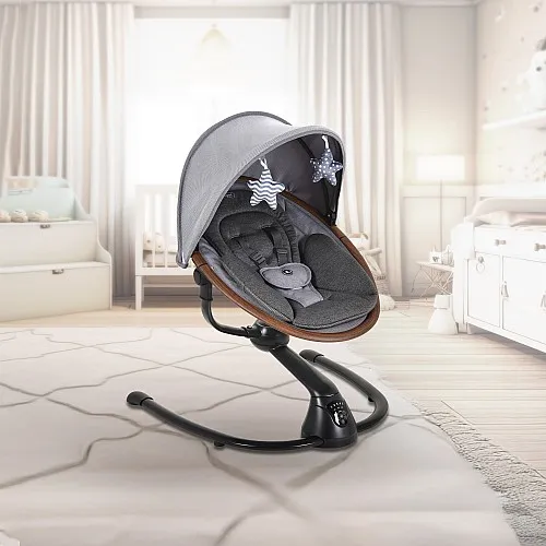 Cangaroo Електрическа люлка Cloud Premium + тъмносив