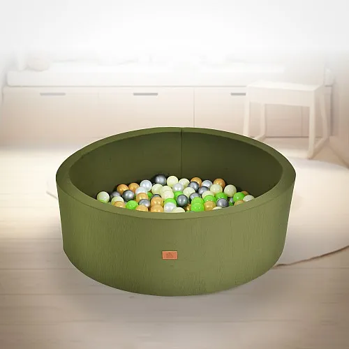 Moni Басейн с 200 топки-тъмно зелен BP02-5