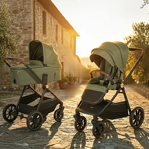 Cangaroo Комбинирана количка 2 в 1 Celebrity Crepe-beige